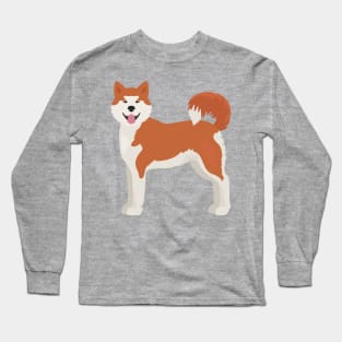 Akita Inu Dog Long Sleeve T-Shirt